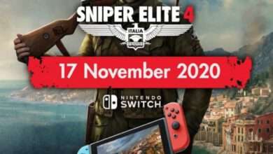 لعبة Sniper Elite 4 قادمة يوم 17 نوفمبر هذا العام على جهاز Nintendo Switch