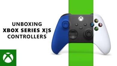 Microsoft تستعرض يد تحكم Xbox Series X بألوانها الثلاث الأسود والأبيض والأزرق