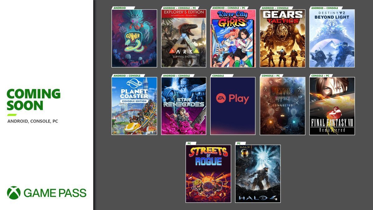 الألعاب القادمة لخدمة Xbox Game Pass منتصف هذا الشهر