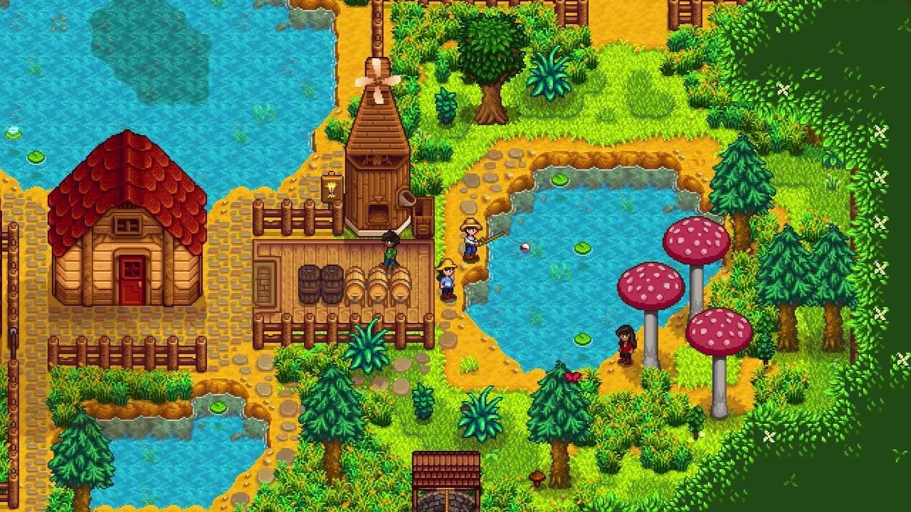 لعبة Stardew Valley تتيح للاعبين مزرعة جديدة ودعم الشاشة المنقسمة