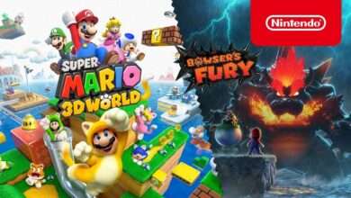 فيديو مقارنة للعبة Super Mario 3D World
