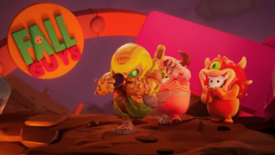 عرض دعائي جديد لإضافة أزياء مستوحاة من لعبة DOOM إلى لعبة Fall Guys