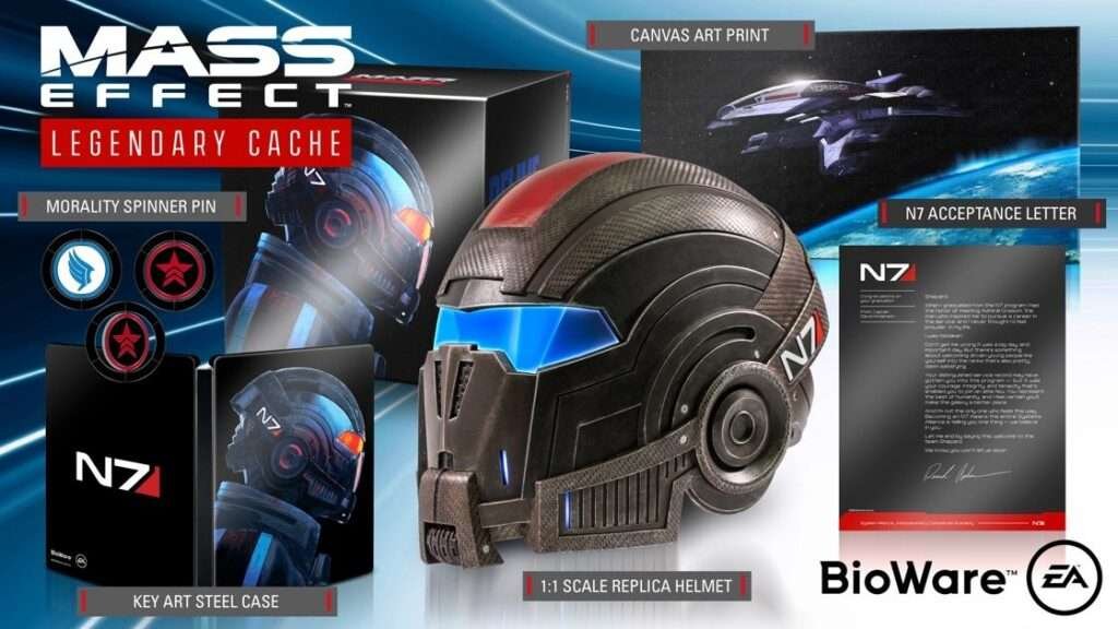 الكشف عن سعر و محتويات نسخة المجمعين Collector's Edition للعبة Mass Effect: Legendary Edition