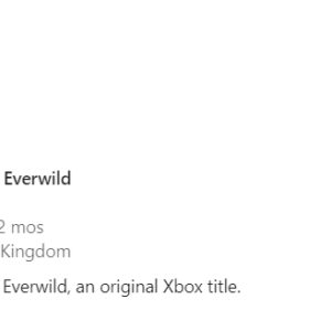 لعبة Everwild تحت التطوير منذ عام 2016