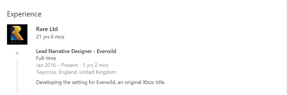 لعبة Everwild تحت التطوير منذ عام 2016