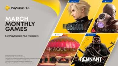 الإعلان عن قائمة ألعاب PlayStation Plus لشهر مارس