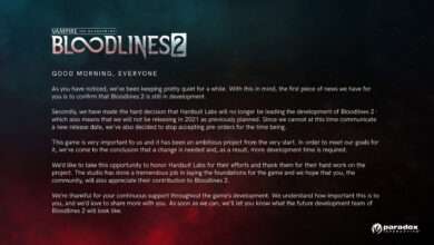 تأجيل لعبة Vampire: The Masquerade – Bloodlines 2