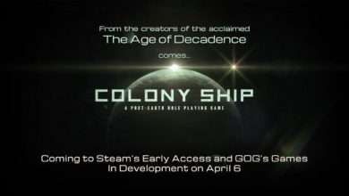 لعبة Colony Ship وعرض اصدار جديد