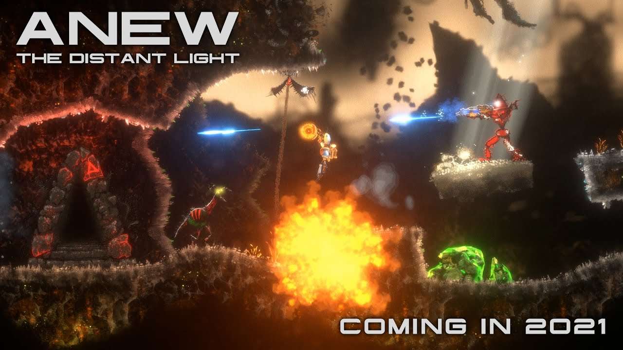 أستعراض لعبة Anew: The Distant Light