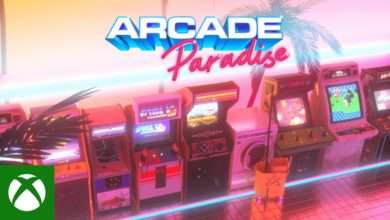 عرض الاعلان عن لعبة Arcade Paradise