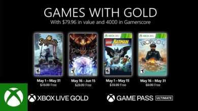 ألعاب Xbox live Gold المجانية لشهر مايو
