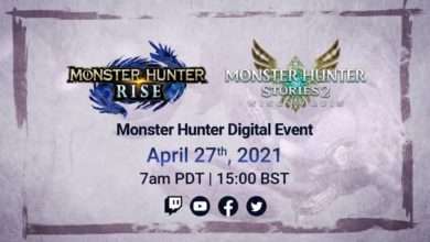 الإعلان عن حدث خاص بلعبة Monster Hunter Rise