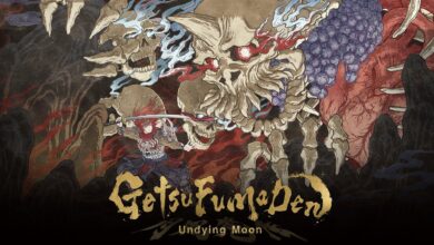 إعلان على لعبة GetsuFumaDen Undying Moon