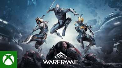 إعلان لعبة Warframe على جهاز Xbox Series X|S