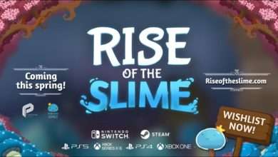 الاعلان عن لعبة Rise of the Slime