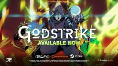 عرض إطلاق للعبة Godstrike