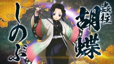 إستعراض شخصية Shinobu Kocho للعبة Demon Slayer: Kimetsu no Yaiba