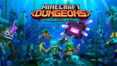 توسعة Hidden Depths قادمة للعبة Minecraft Dungeons