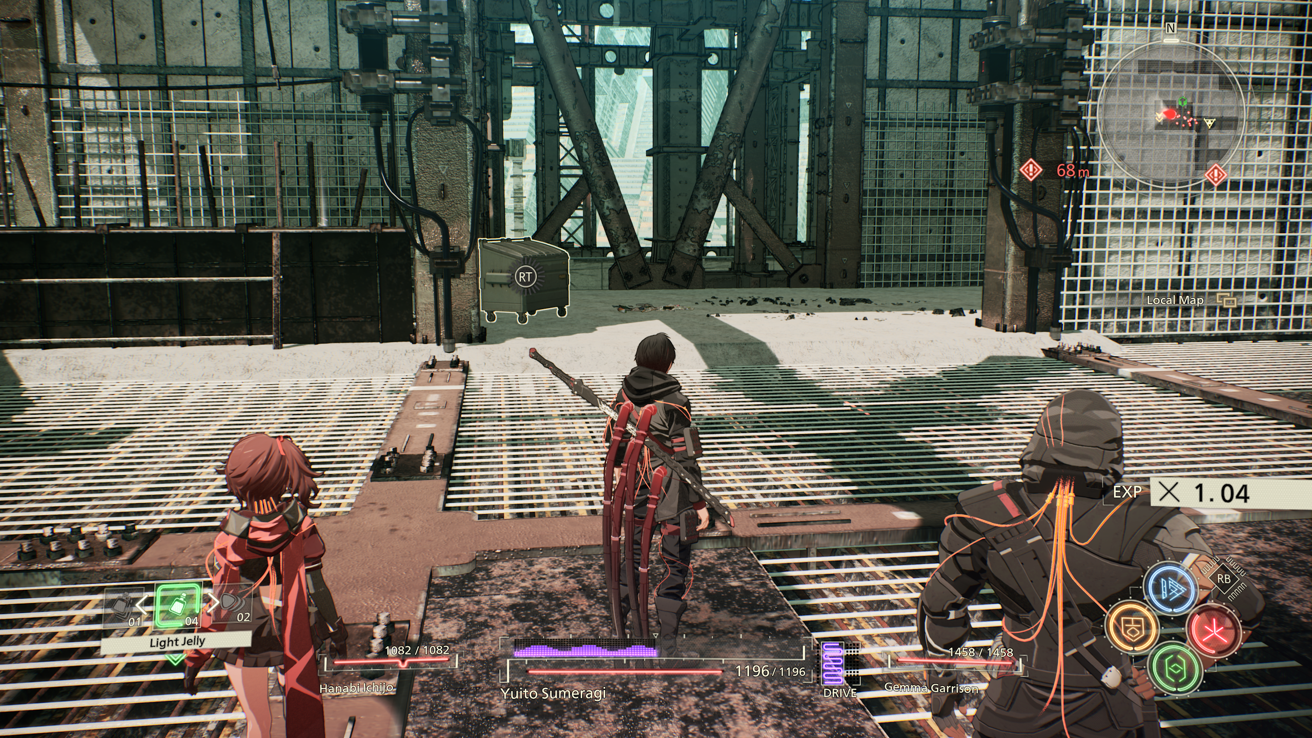 تسريب حجم لعبة Scarlet Nexus