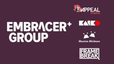 مجموعة Embracer تستحوذ على 4 استوديوهات جديدة