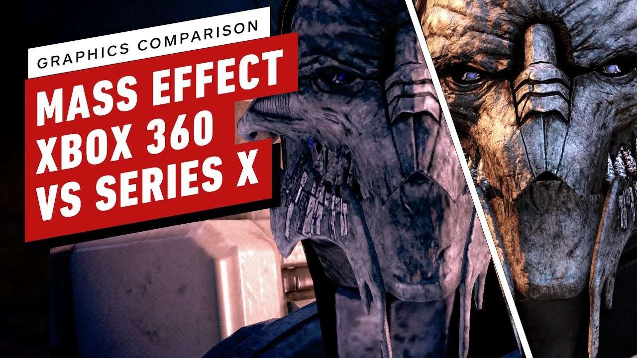 عرض جديد للمقارنة بين رسوميات Mass Effect القديمة و الجديدة