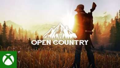 عرض لأسلوب اللعب للعبة Open Country