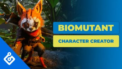 عرض عن تصميم الشخصيات للعبة Biomutant