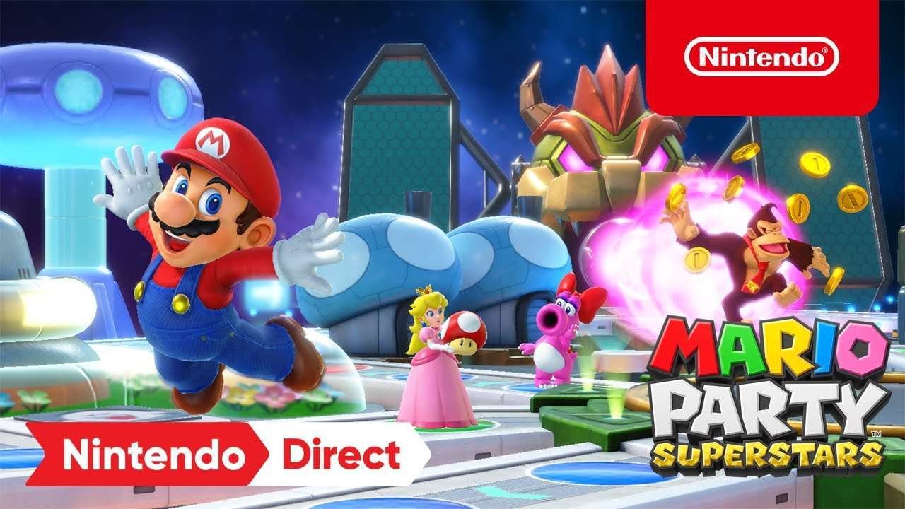 الإعلان عن لعبة Mario Party Superstars