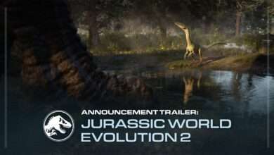 إعلان عن لعبة Jurassic World Evolution 2