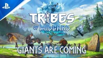 الإعلان عن لعبة Tribes of Midgard