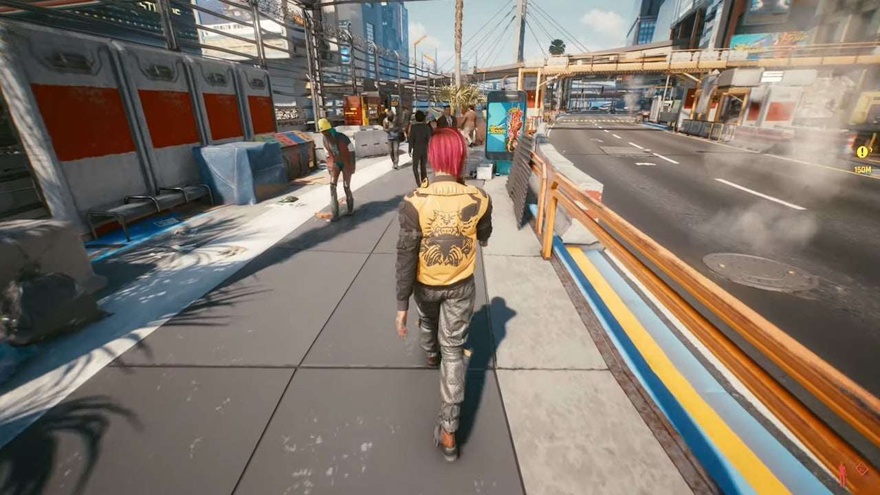 هل يمكن أن تتحول لعبة Cyberpunk 2077 إلى منظور الشخص الثالث؟