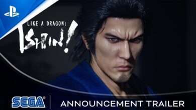 الكشف على لعبة Like a Dragon: Ishin