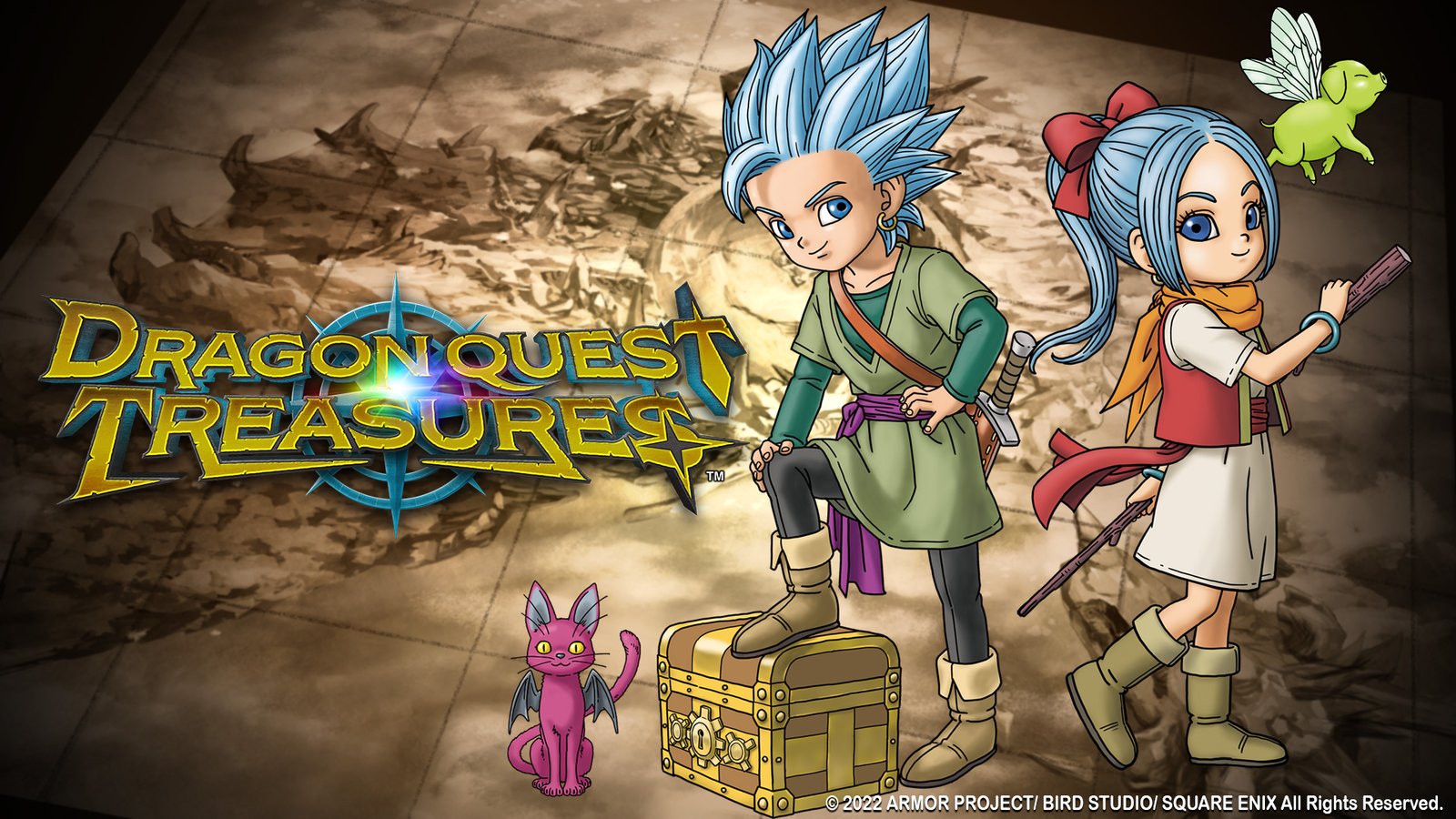 عرض جديد للعبة Dragon Quest Treasures