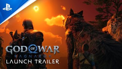 عرض إطلاق God of War Ragnarok