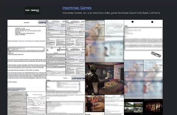 استوديو Insomniac Games سيتعرض لتسريب ضخم إذا لم يدفع الفدية المطلوبة منه