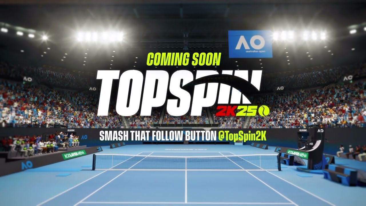 بعد غياب 10 سنوات أعلنت شركة 2K Games عن عودة لعبة التنس Top Spin