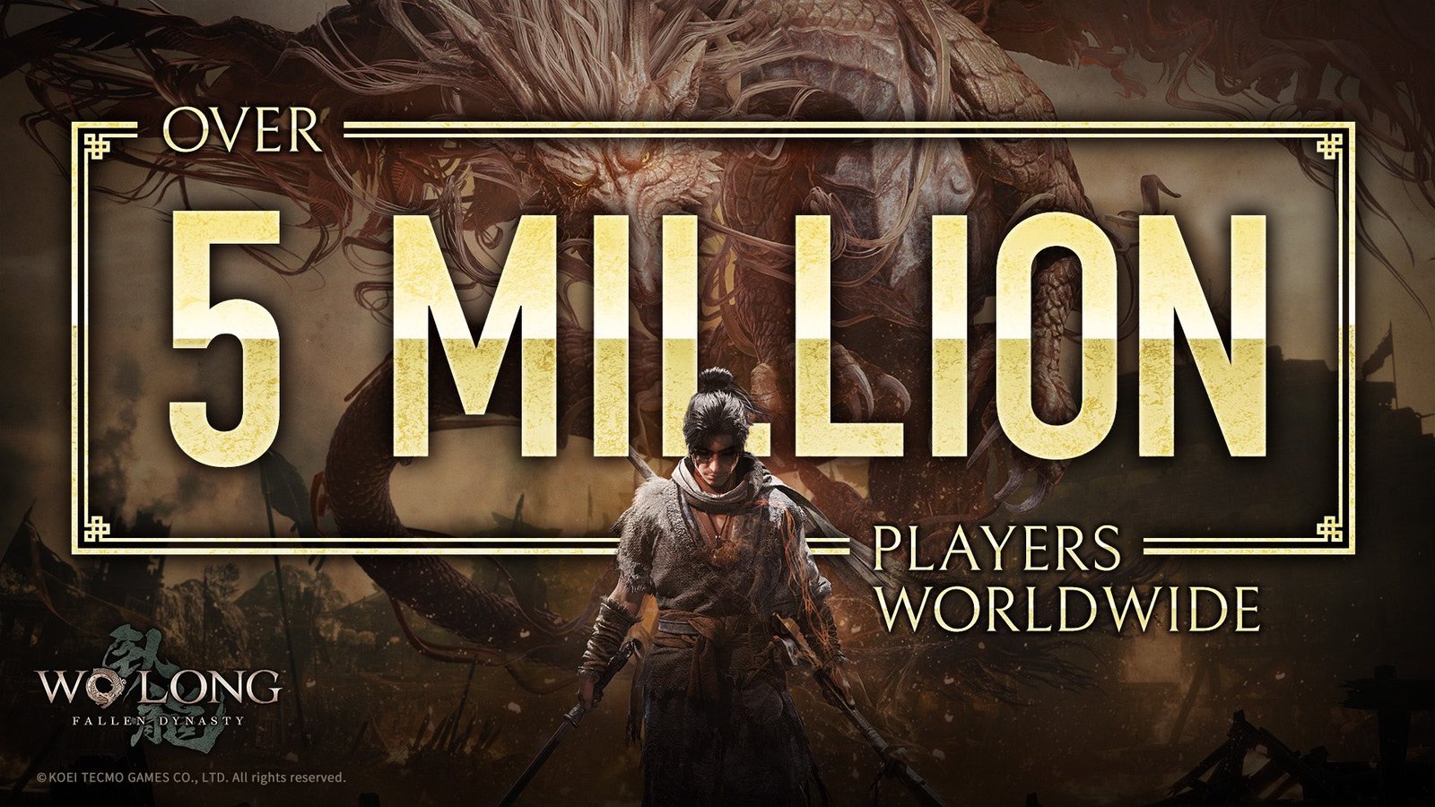 لعبة Wo Long Fallen Dynasty تتجاوز 5 ملايين لاعب بعد مرور عام على إصدارها