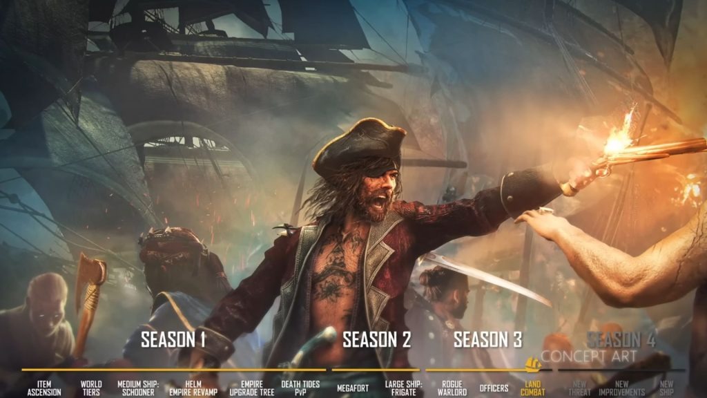 الموسم الأول للعام الثاني للعبة SKULL AND BONES متوفر الآن
