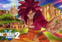 شخصية غوكو سوبر سايان 4 وفيجيتا سوبر سايان 3 ينضمان للعبة Dragon Ball Xenoverse 2