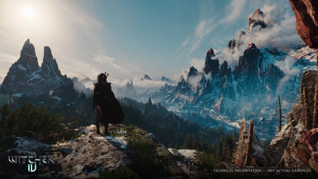 تفاصيل عرض The Witcher 4 التقني