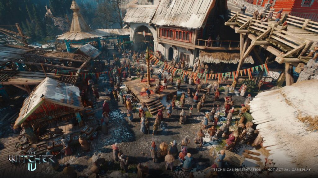 تفاصيل عرض The Witcher 4 التقني