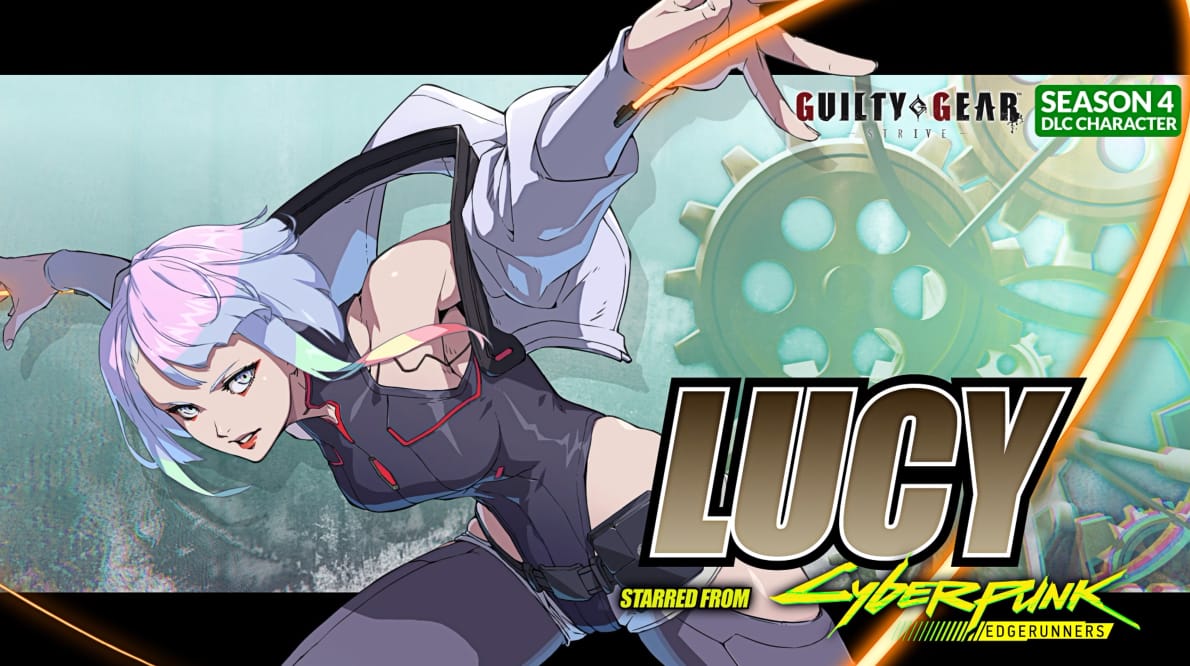 لوسي من Cyberpunk Edgerunners قادمة للعبة Guilty Gear Strive 1 لوسي من Cyberpunk Edgerunners قادمة للعبة Guilty Gear Strive