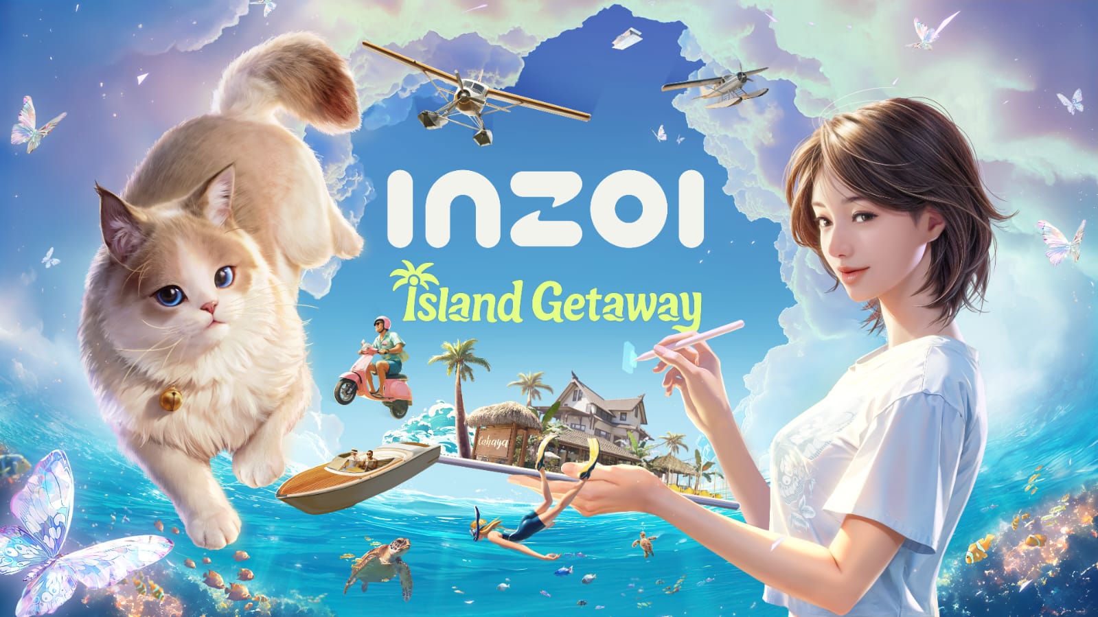 شركة KRAFTON تطلق الـ DLC المجاني الأول للعبة inZOI تحت عنوان ‘Island Getaway’ في 20 أغسطس