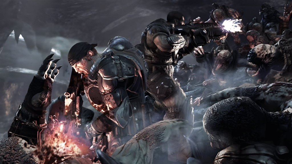 لعبة Gears of War 1 وتأثيرها على صناعة الالعاب