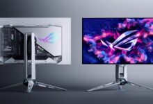 الكشف عن شاشات ألعاب OLED من Asus في معرض Gamescom 2025