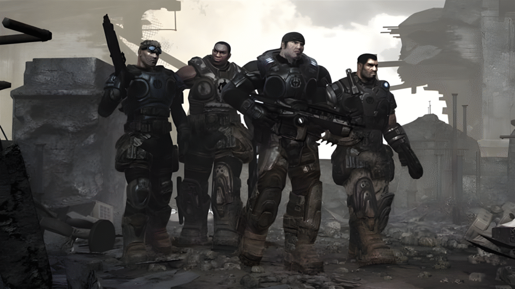 لعبة Gears of War 1 وتأثيرها على صناعة الالعاب
