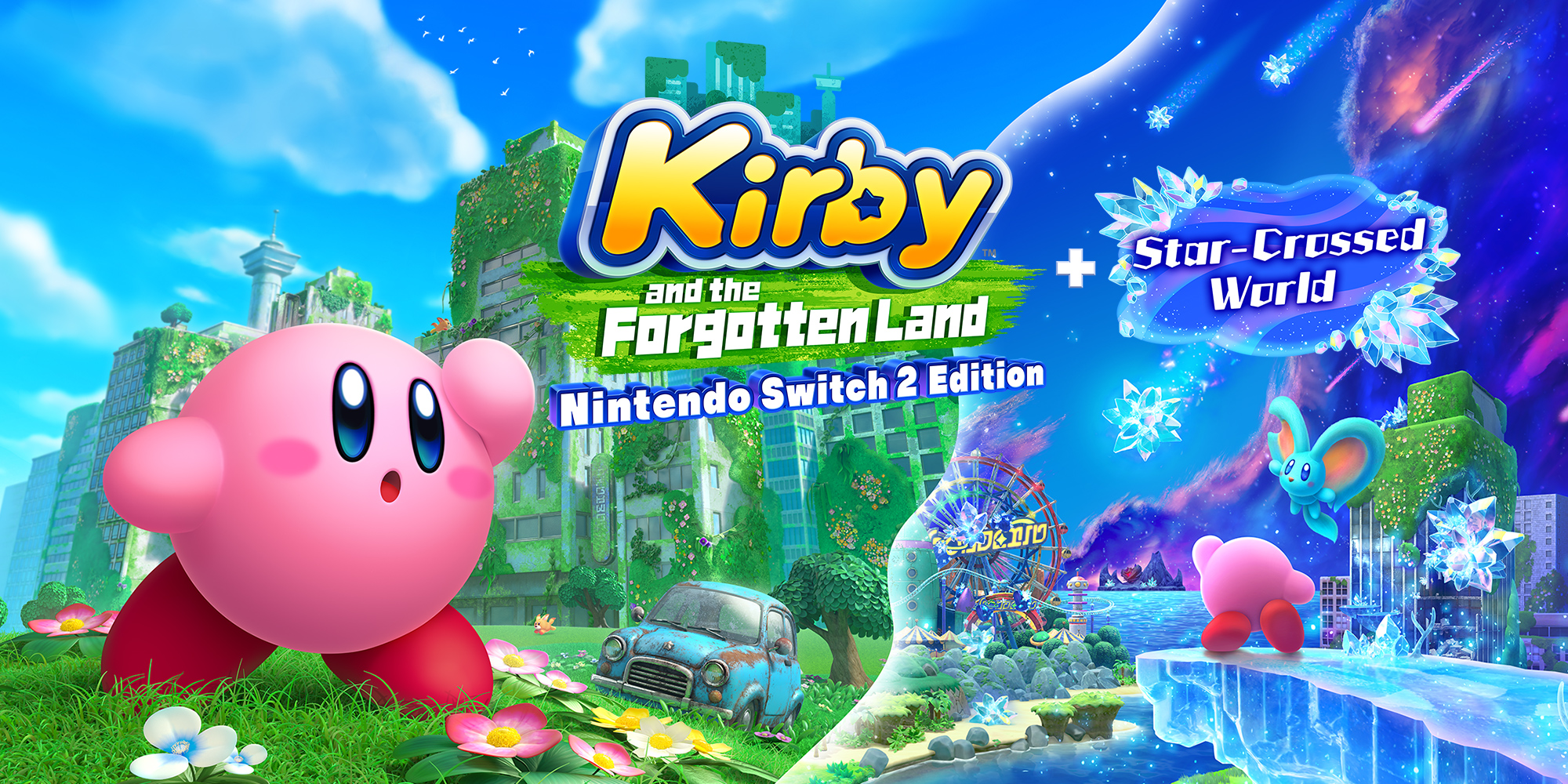 لعبة KIRBY AND THE FORGOTTEN LAND متوفرة الآن على Nintendo Switch 2
