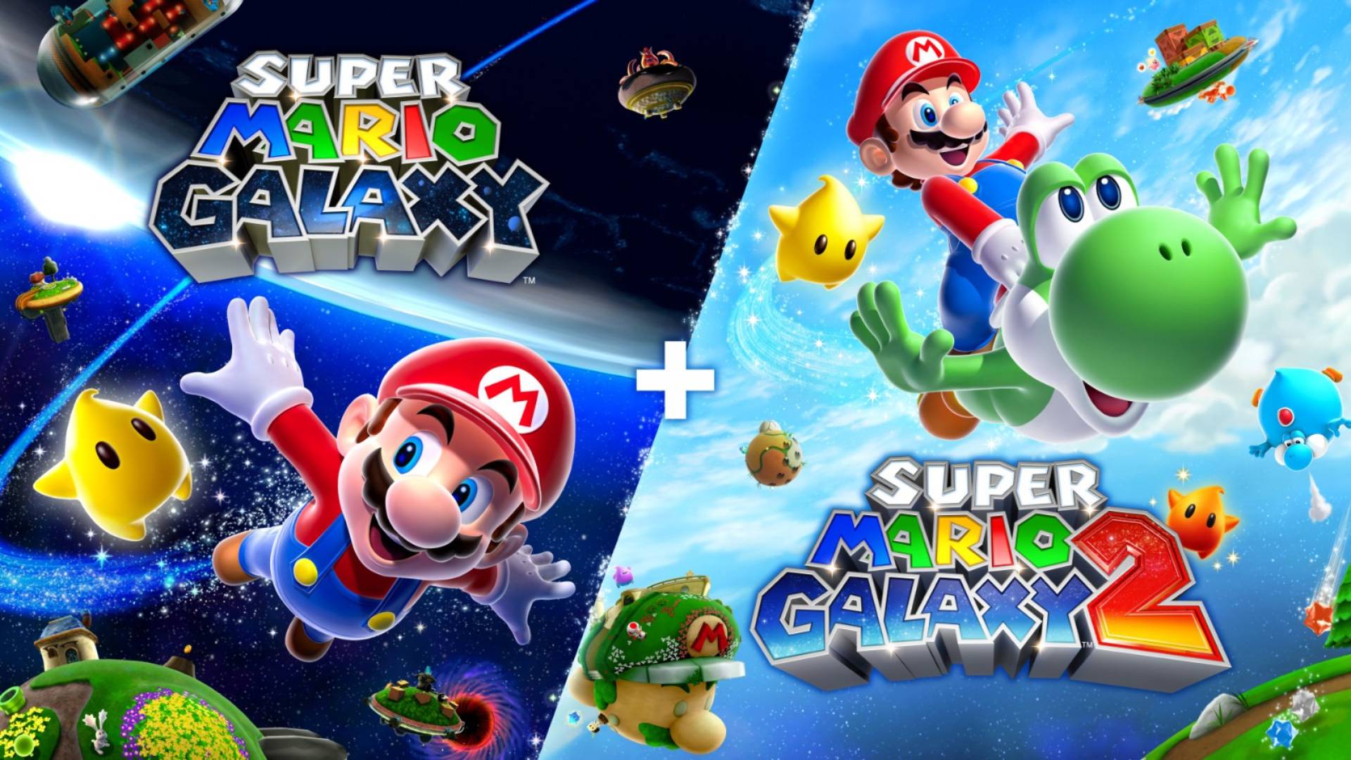 رسميا توفرت لعبة SUPER MARIO GALAXY + SUPER MARIO GALAXY 2 على Nintendo Switch