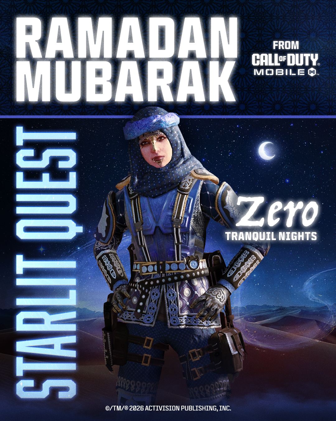 فعالية رمضانية عالمية في Call of Duty: Mobile مع إطلاق موسم Lunar Charge