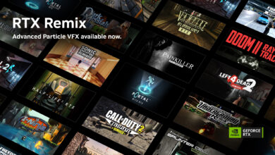 تحديث RTX Remix المتقدم للجزيئات متاح الآن، وجائزة جديدة للاعبي Marvel Rivals وتحديثات DLSS